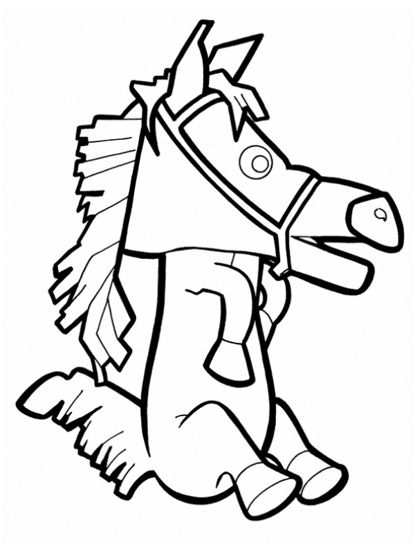Milord the Horse Coloring page
