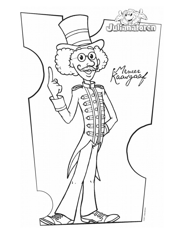 Mister Cheesechredder Coloring page