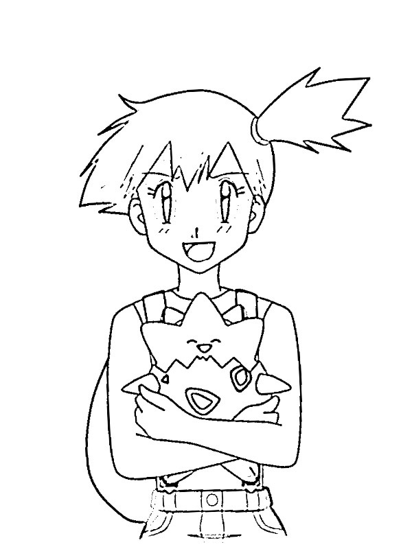 10 Misty Pokemon Coloring Pages to Unleash Your Inner Artist