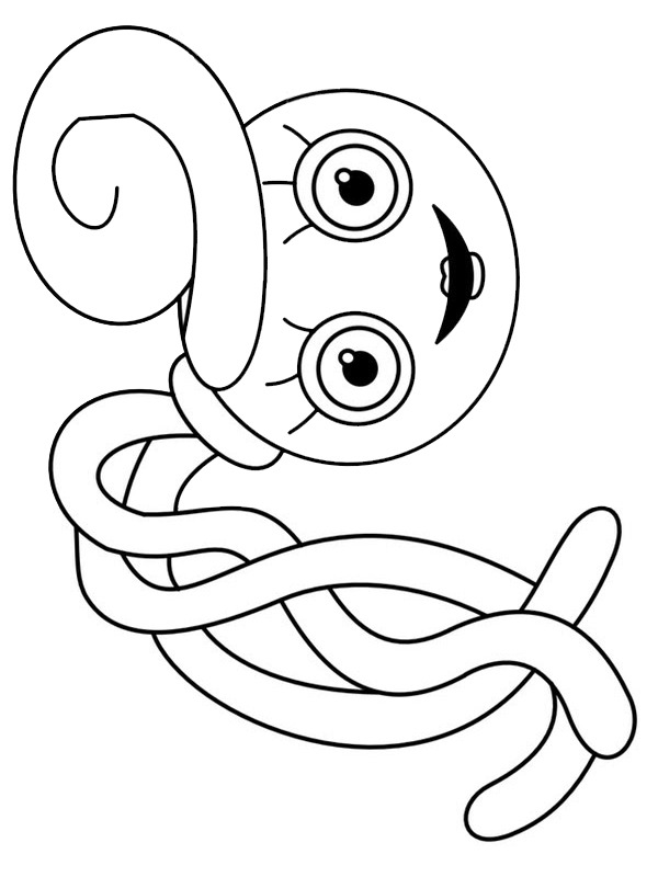 Mommy long legs coloring Page  Monster coloring pages, Coloring pages, Long  legs