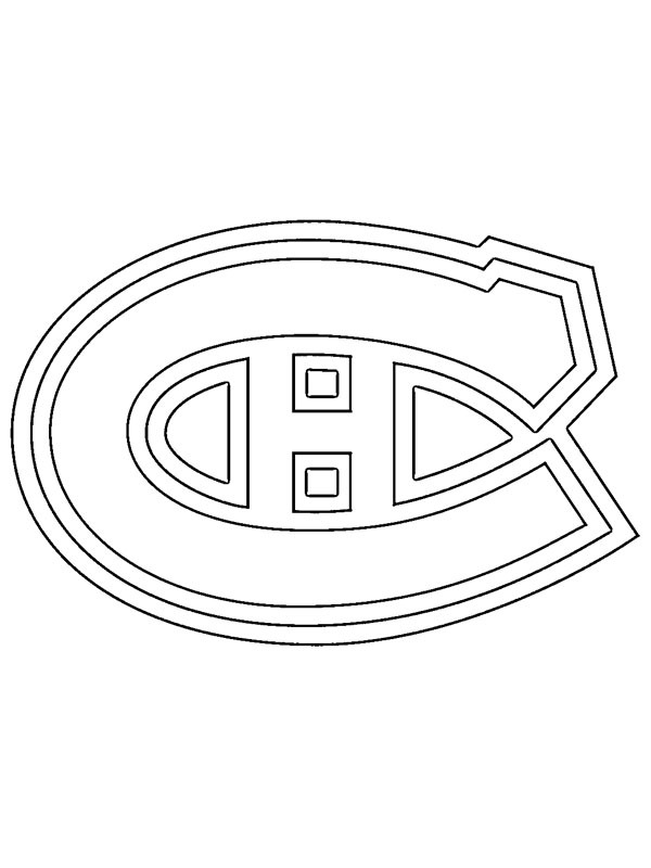 Montreal Canadiens Coloring page
