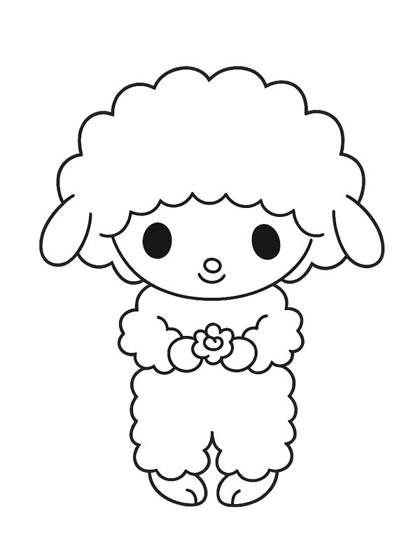 My Sweet Piano Coloring page