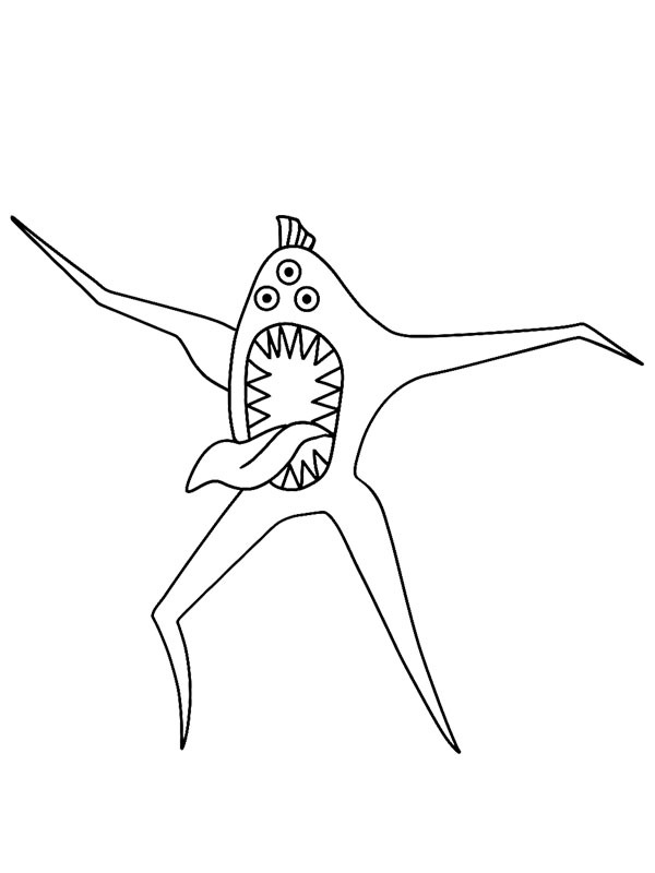 Nabnab Garten of Banban Coloring page Nabnab Garten of Banban Coloring page