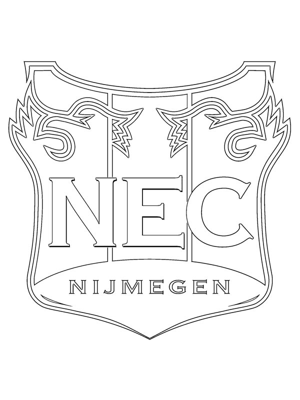 NEC Nijmegen Coloring page
