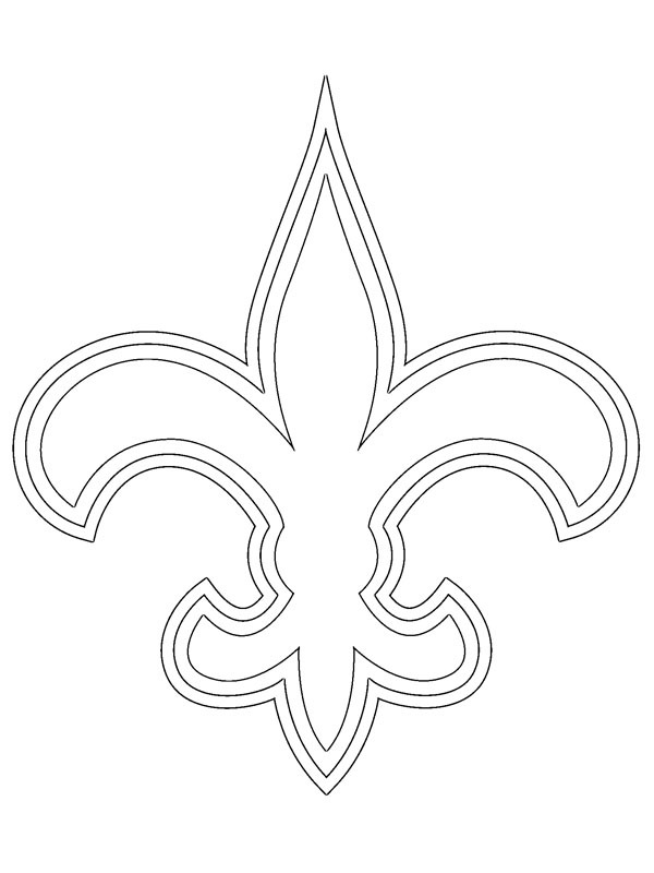 New Orleans Saints Coloring page New Orleans Saints Coloring page