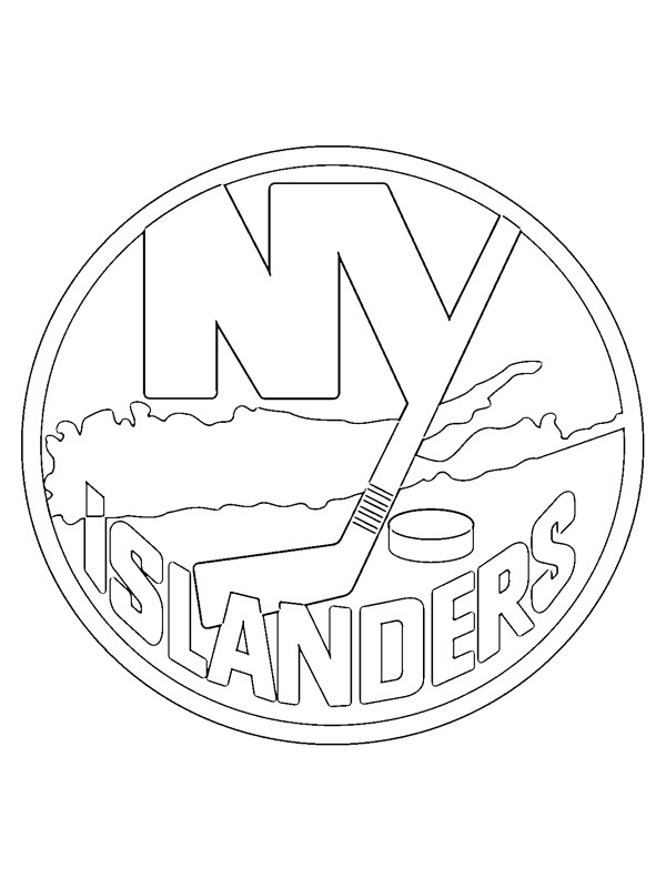 New York Islanders Coloring page