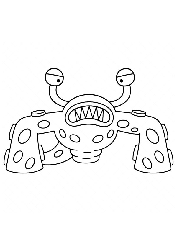 Nibbler Garten of Banban Coloring page Nibbler Garten of Banban Coloring page