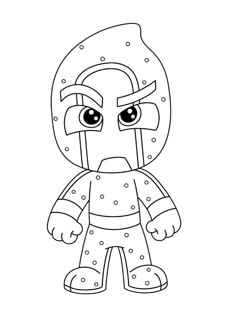 Night Ninja (PJ Masks) Coloring page Night Ninja (PJ Masks) Coloring page