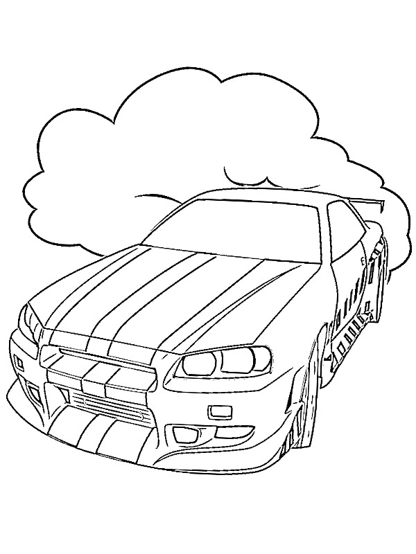 6300 Nissan Car Coloring Pages  Best HD