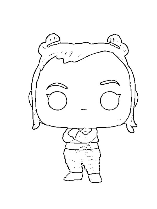 Little Noi coloring page