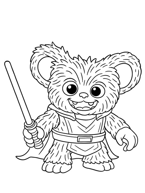Nubs (Star Wars: Young Jedi Adventures) Coloring page Nubs (Star Wars: Young Jedi Adventures) Coloring page