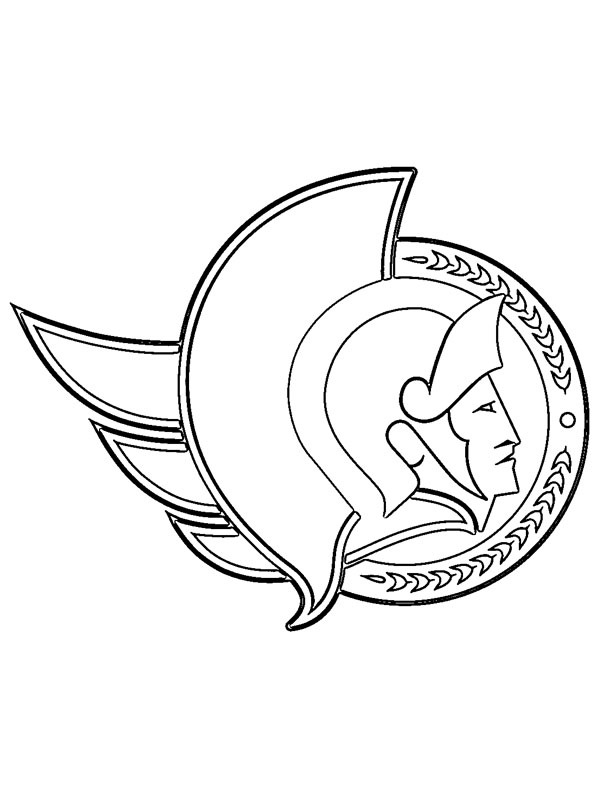 Philadelphia Flyers Logo coloring page