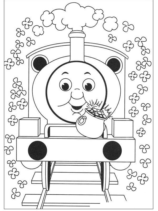 Percy the Small Engine Coloring page