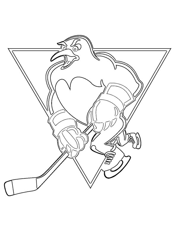 Pittsburgh Penguins Coloring page
