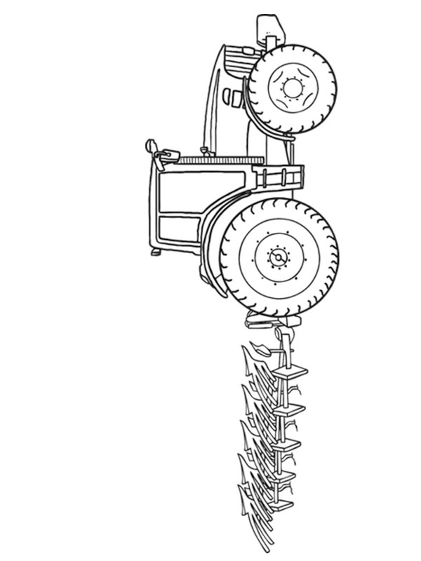 Plow Coloring page