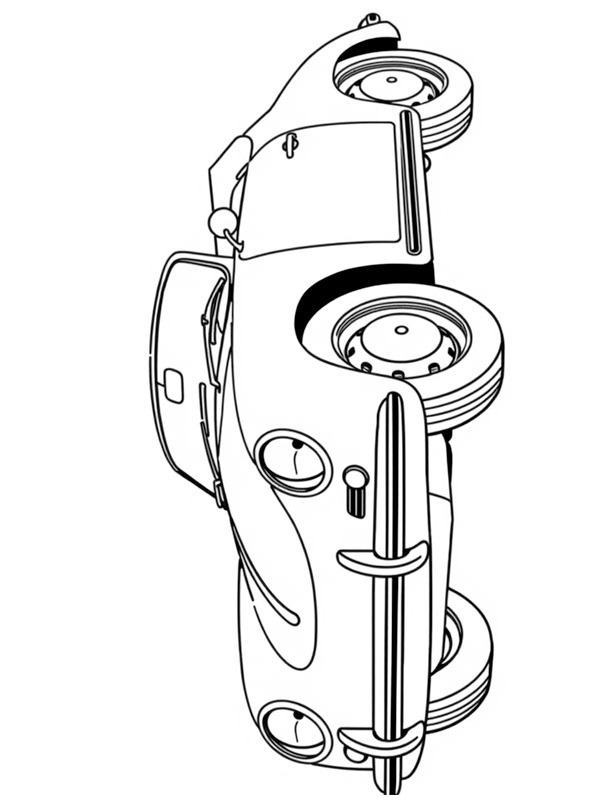 Porsche 356 B T5 Roadster Coloring page Porsche 356 B T5 Roadster Coloring page