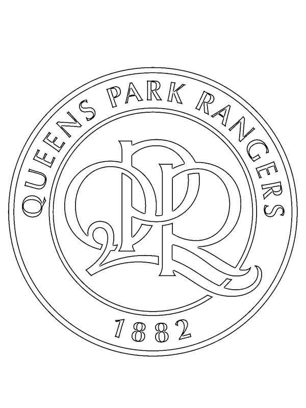 Queens Park Rangers FC Coloring page Queens Park Rangers FC Coloring page