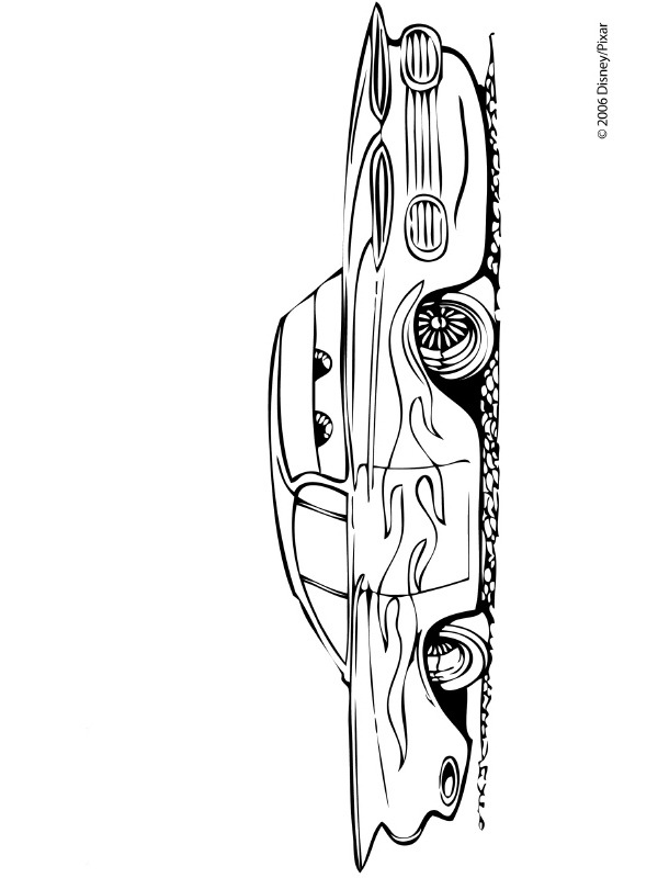 Ramone (Cars) Coloring page