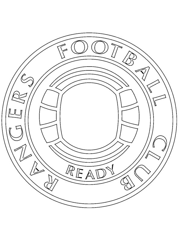 Rangers F.C. Coloring page