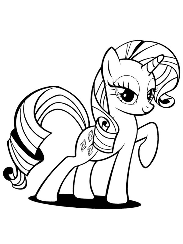 Rarity Coloring page