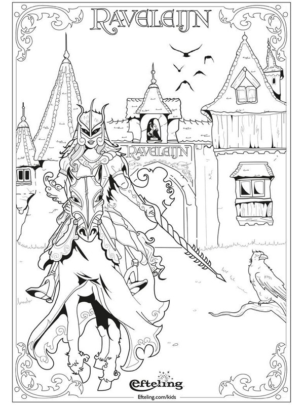 Raveleijn theater Coloring page