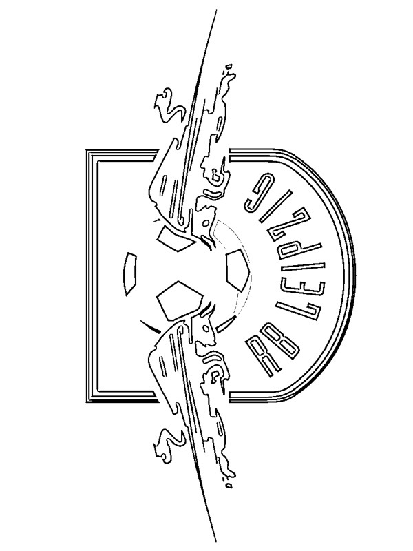RB Leipzig Coloring page RB Leipzig Coloring page