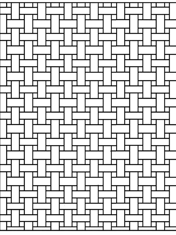 Relaxing pattern Coloring page