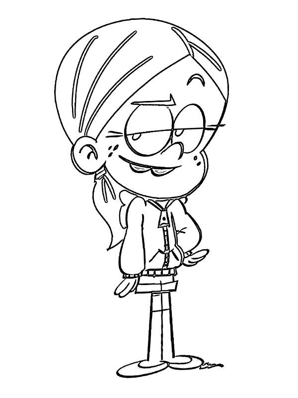 Ronnie Anne Santiago Coloring page Ronnie Anne Santiago Coloring page