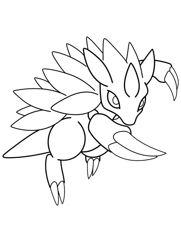 Sandslash (Pokemon) Coloring page