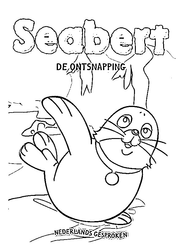 seabert the escape Coloring page