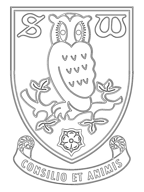 Sheffield Wednesday Coloring page