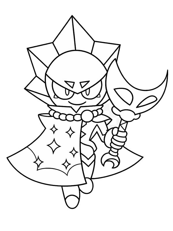 Sirius (Brawl Stars) Coloring page