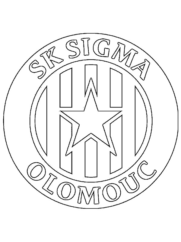 SK Sigma Olomouc Coloring page
