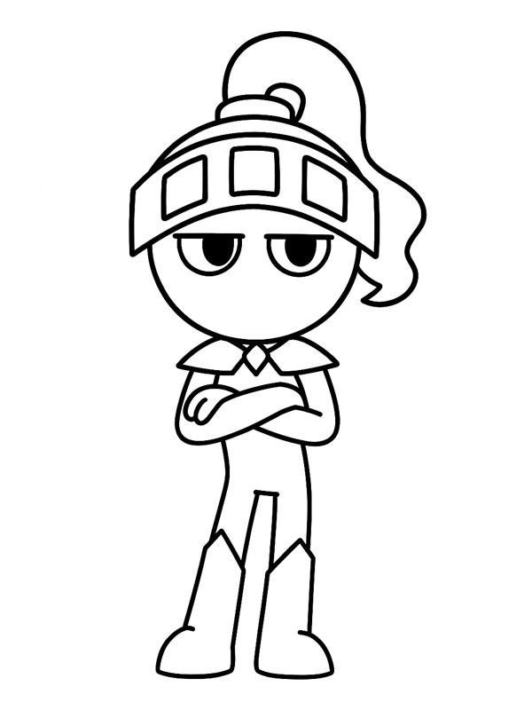 Soulvester (Dandy's World) Coloring page Soulvester (Dandy's World) Coloring page