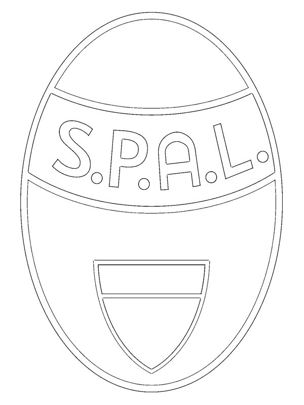 SPAL Coloring page