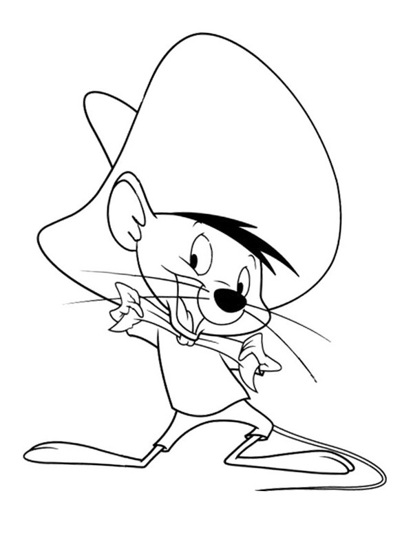 Speedy Gonzales Coloring Pages Printable for Free Download