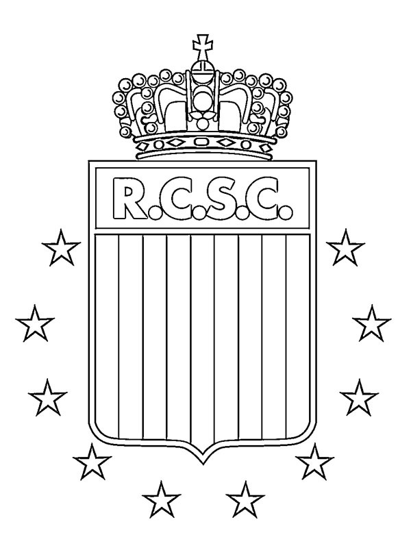 Royal Charleroi Sporting Club Coloring page
