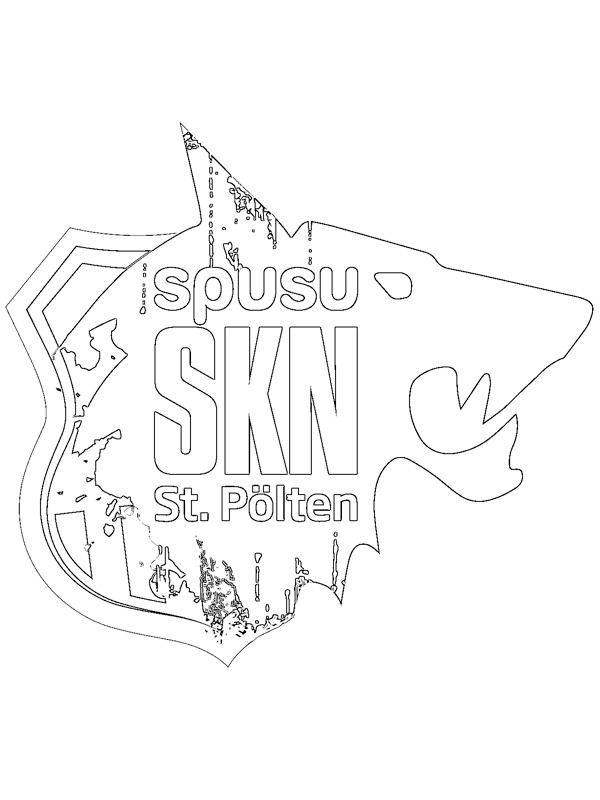 SKN Sankt Pölten Coloring page