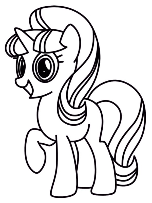Starlight Glimmer Coloring page Starlight Glimmer Coloring page