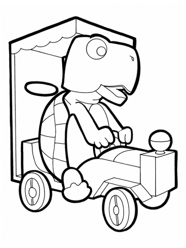 Shelly the Tortoise Coloring page Shelly the Tortoise Coloring page