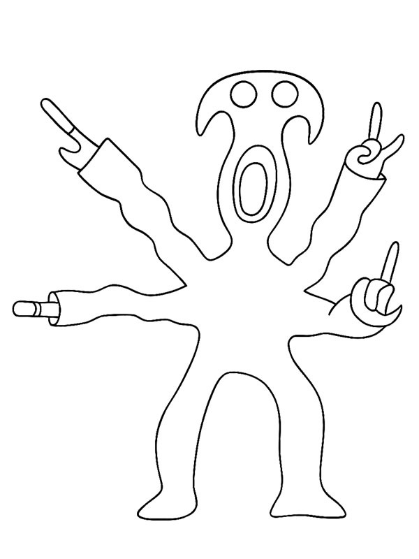 Syringeon (Garten of Banban) Coloring page Syringeon (Garten of Banban) Coloring page