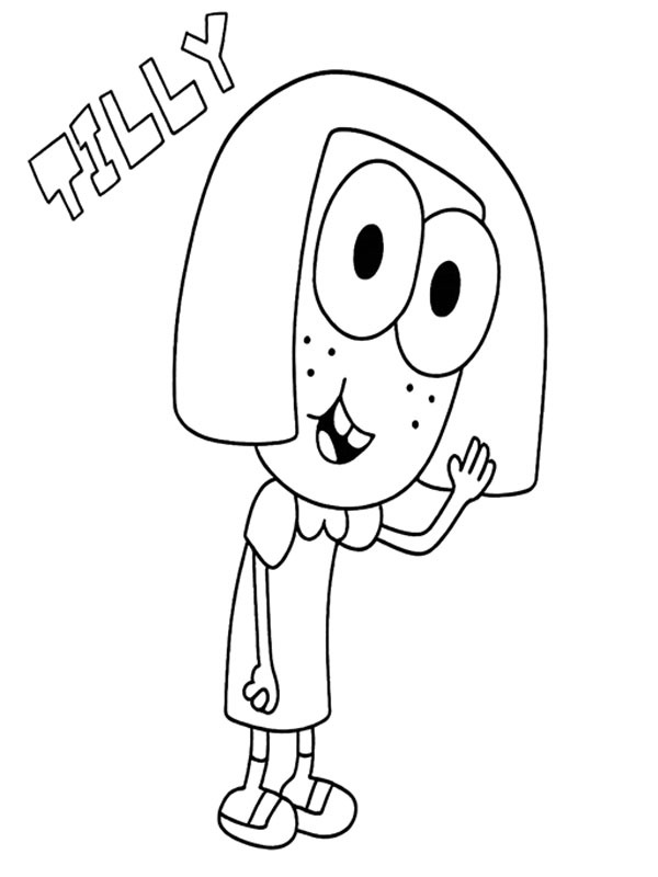 Tilly (Big City Greens) Coloring page Tilly (Big City Greens) Coloring page