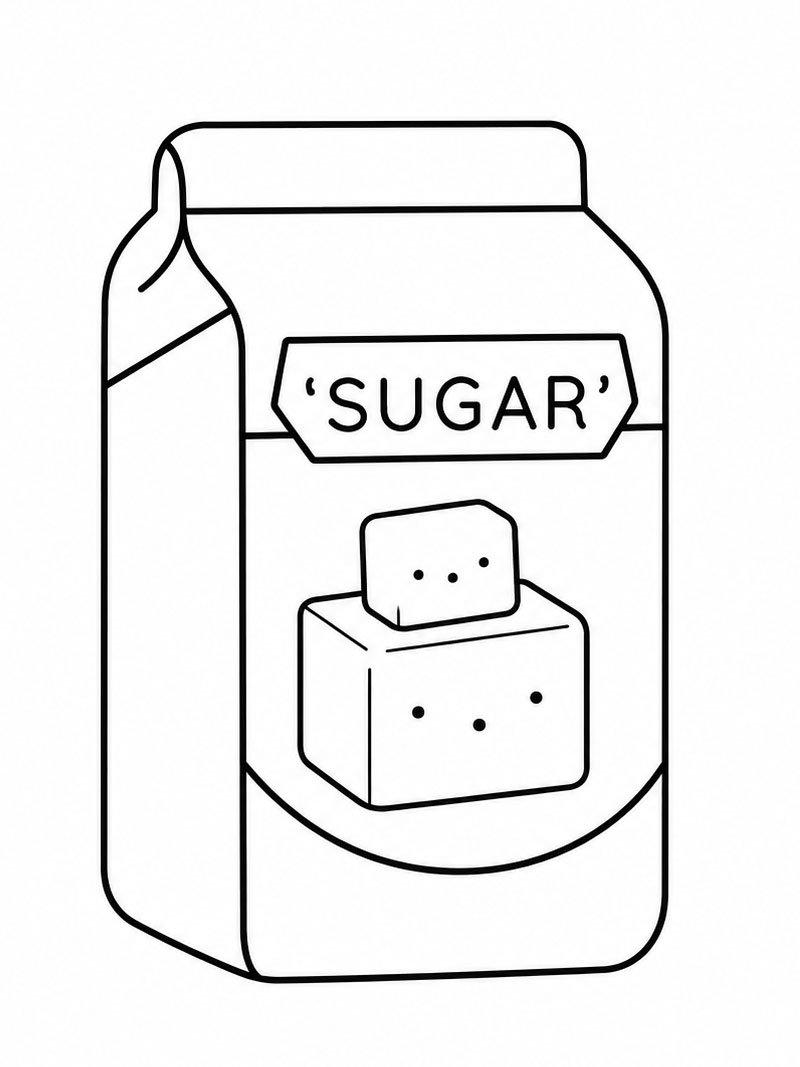 Toca Boca Sugar Coloring page