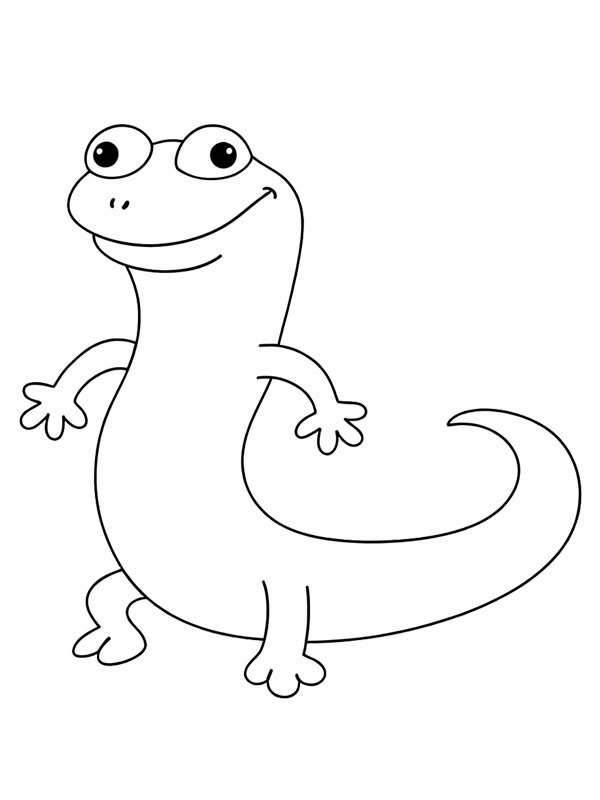 Tom Lizard (Hoppers) Coloring page