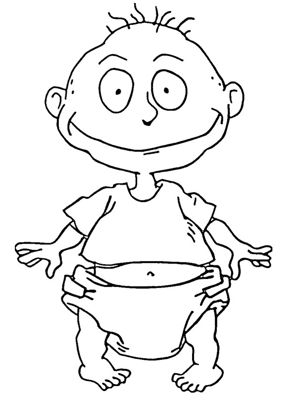 tommy pickles coloring page