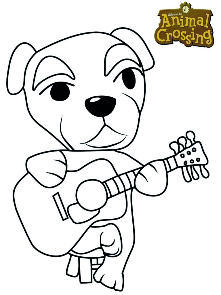Totakeke Animal Crossing Coloring page Totakeke Animal Crossing Coloring page