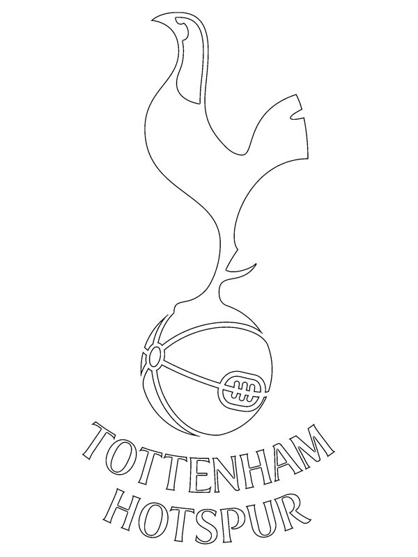 Tottenham Hotspur FC Coloring page