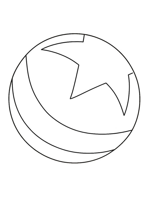 Pixar ball Coloring page