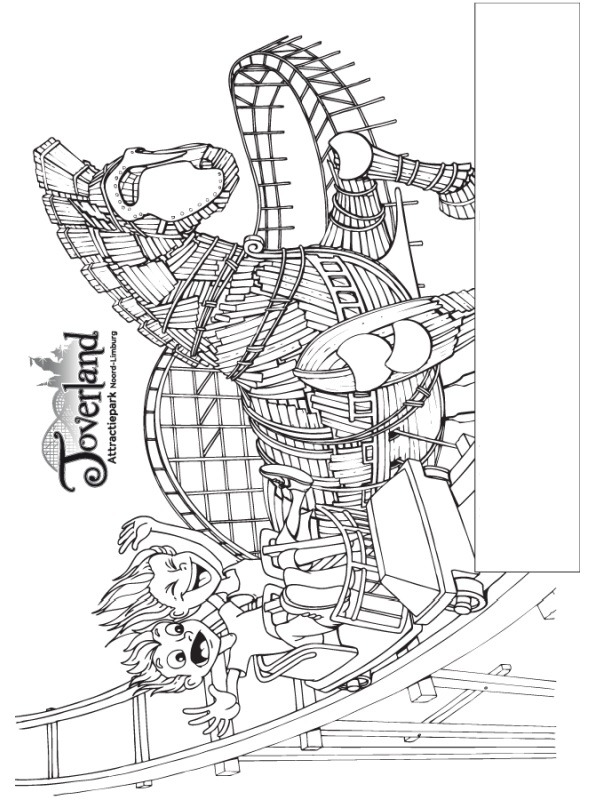 troy toverland Coloring page