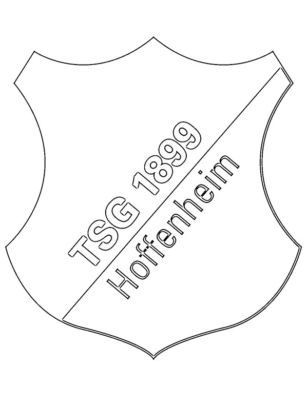 TSG 1899 Hoffenheim Coloring page